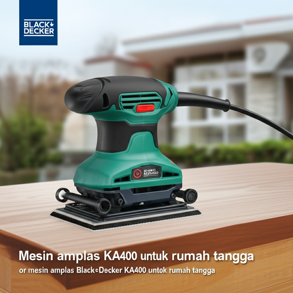 mesin amplas Black+Decker KA400 untuk rumah tangga mesin amplas Black+Decker KA400 untuk rumah tangga