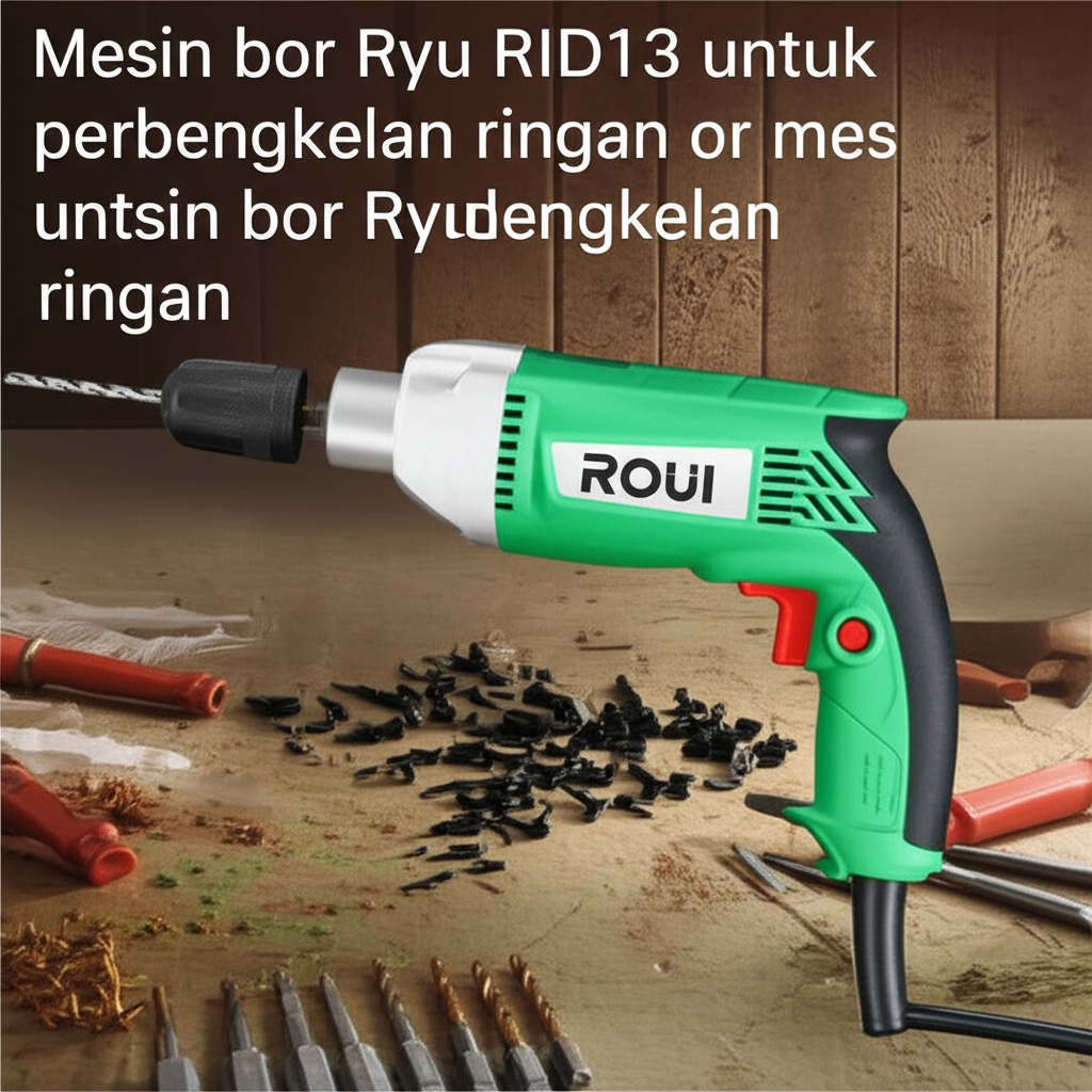 mesin bor Ryu RID13 untuk perbengkelan ringan mesin bor Ryu RID13 untuk perbengkelan ringan
