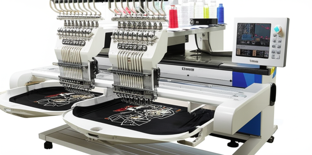 mesin bordir Tajima TMBP-SC1501 untuk produksi massal mesin bordir Tajima TMBP-SC1501 untuk produksi massal