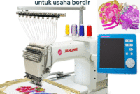 Mesin bordir komputer Janome MB-4S untuk usaha bordir Mesin bordir komputer Janome MB-4S untuk usaha bordir