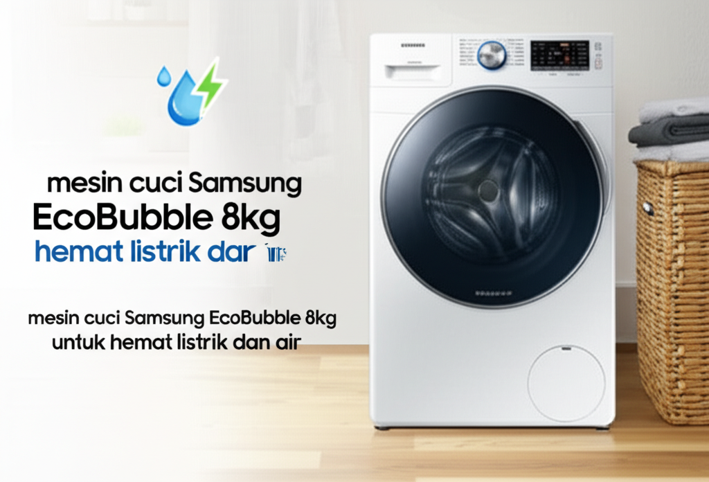 mesin cuci Samsung EcoBubble 8kg untuk hemat listrik dan air mesin cuci Samsung EcoBubble 8kg untuk hemat listrik dan air