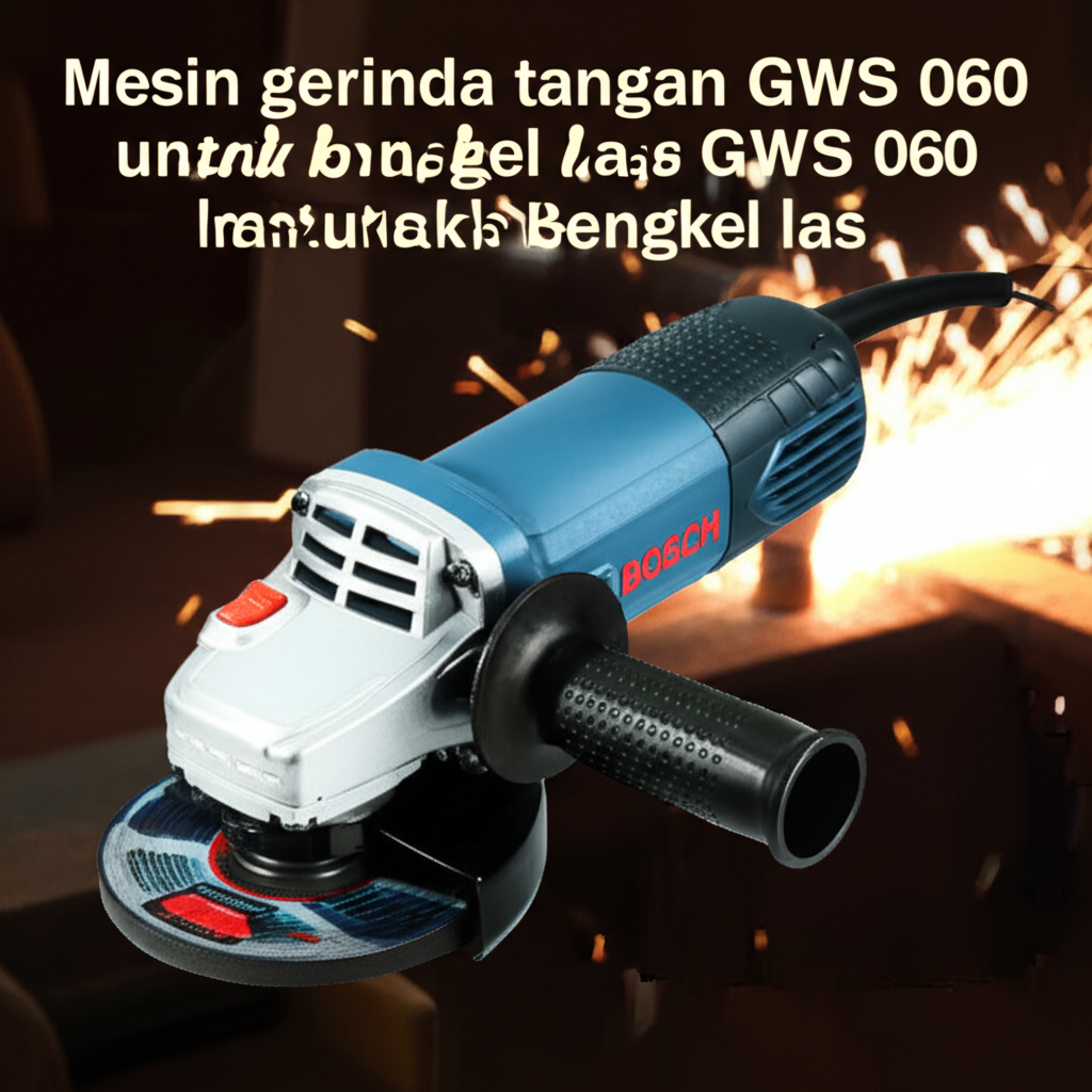mesin gerinda tangan Bosch GWS 060 untuk bengkel las mesin gerinda tangan Bosch GWS 060 untuk bengkel las