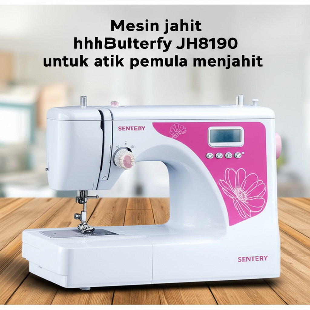 mesin jahit Butterfly JH8190 untuk pemula menjahit mesin jahit Butterfly JH8190 untuk pemula menjahit