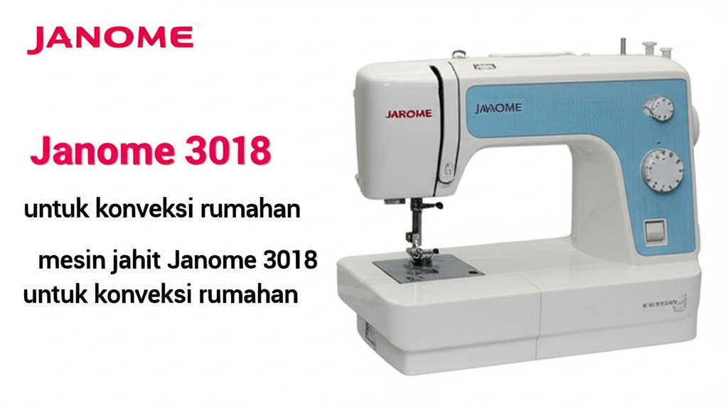 mesin jahit Janome 3018 untuk konveksi rumahan mesin jahit Janome 3018 untuk konveksi rumahan