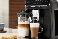 Mesin kopi Philips Series 3200 LatteGo untuk cappuccino Mesin kopi Philips Series 3200 LatteGo untuk cappuccino