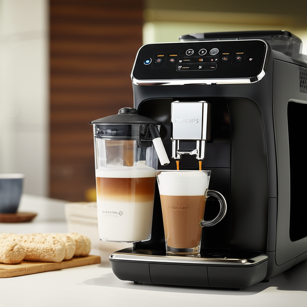 mesin kopi Philips Series 3200 LatteGo untuk cappuccino mesin kopi Philips Series 3200 LatteGo untuk cappuccino