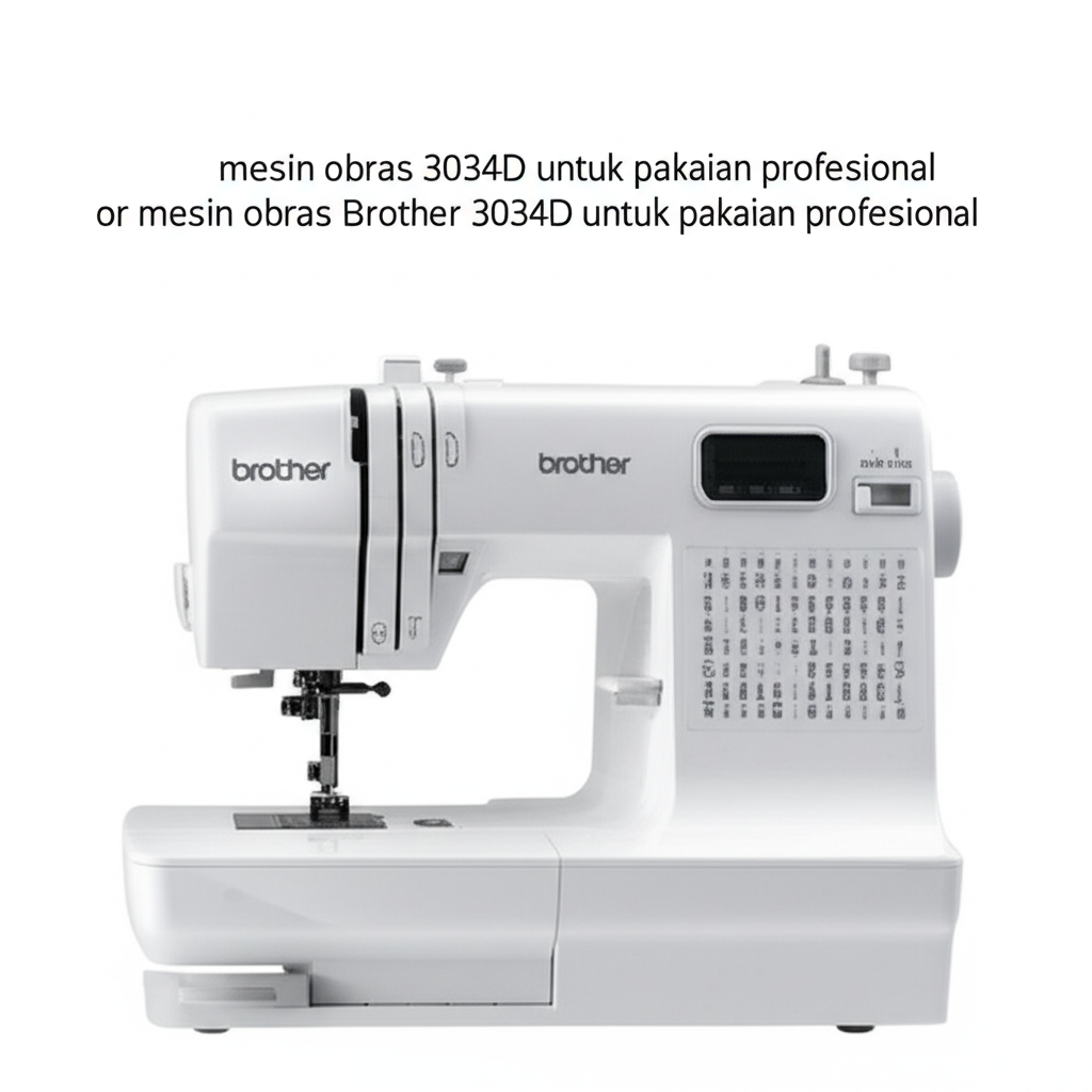 mesin obras Brother 3034D untuk pakaian profesional mesin obras Brother 3034D untuk pakaian profesional