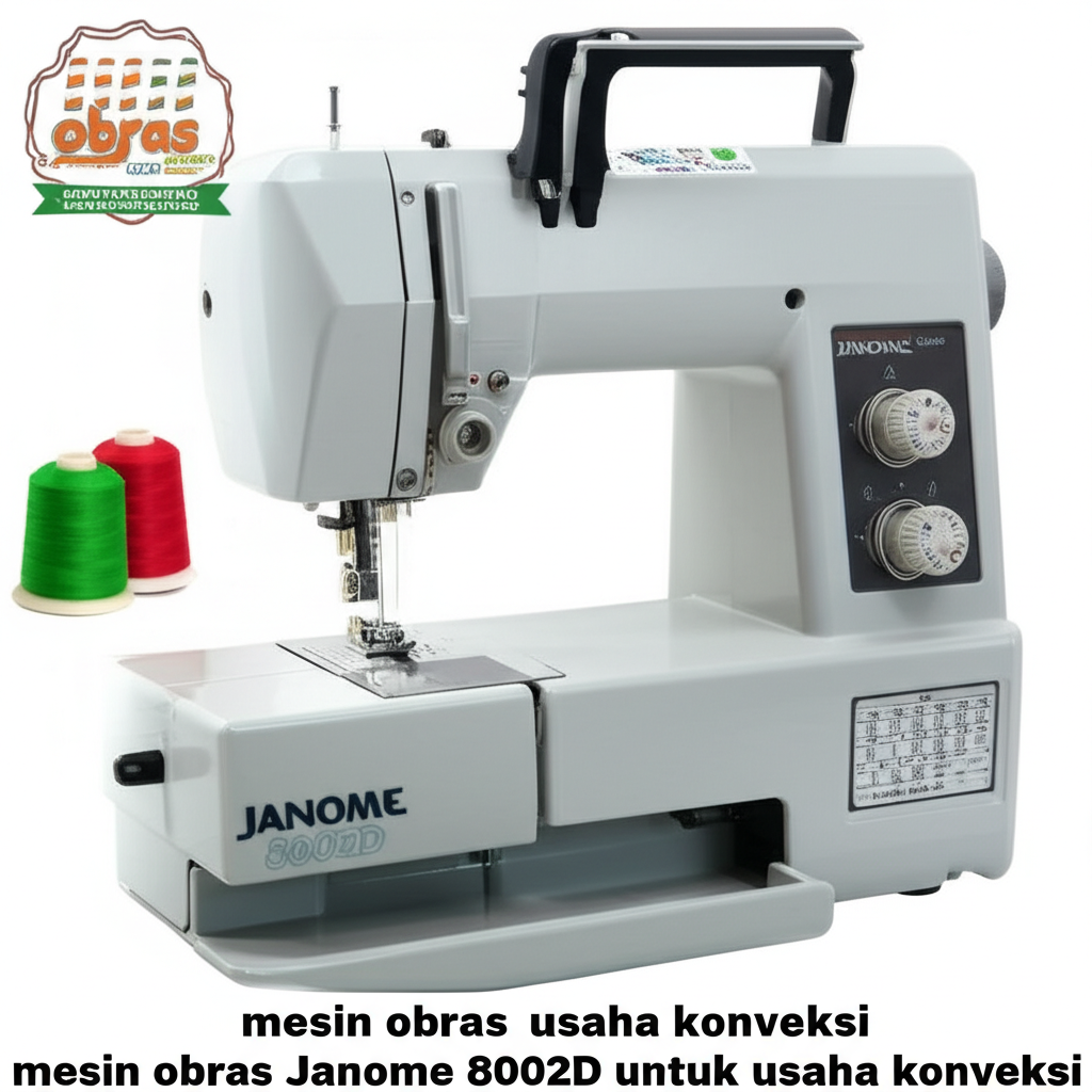 mesin obras Janome 8002D untuk usaha konveksi mesin obras Janome 8002D untuk usaha konveksi
