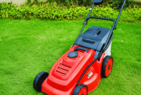 Mesin pemotong rumput Krisbow KW1200876 untuk taman kecil Mesin pemotong rumput Krisbow KW1200876 untuk taman kecil