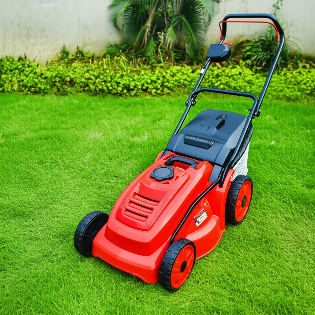 mesin pemotong rumput Krisbow KW1200876 untuk taman kecil mesin pemotong rumput Krisbow KW1200876 untuk taman kecil