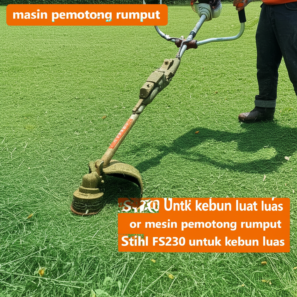 mesin pemotong rumput Stihl FS230 untuk kebun luas mesin pemotong rumput Stihl FS230 untuk kebun luas